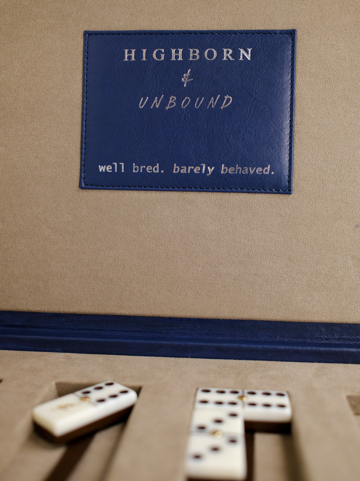 DOMINO SET - NOIRE